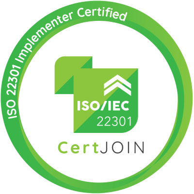 ISO/IEC 22301 Implementer Certified